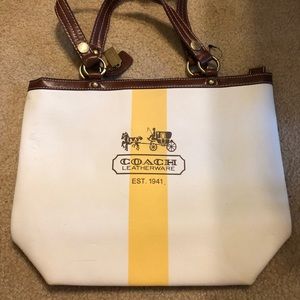 Coach Yellow Bag